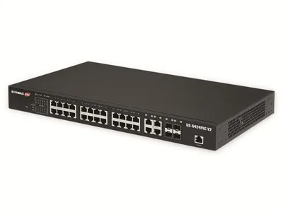 Obrázek produktu pro Edimax Pro GS-5424PLC V2 - Switch - Smart - 24 x 10/100/1000 (PoE+)