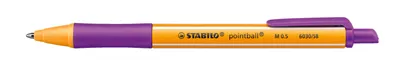 Image de 10x Stabilo® 6030/58 Stylo à bille pointball 0,5 mm lilas