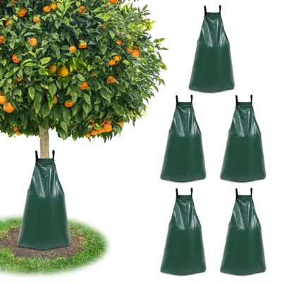 Immagine prodotto di Clanmacy Sacchetti per l'irrigazione degli alberi, confezione da 5 sacchetti da 75 litri, sacchi per l'irrigazione resistenti ai raggi UV