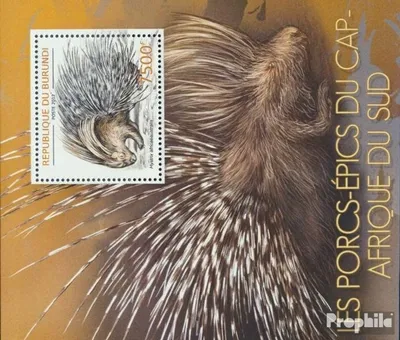 Produktbild von Briefmarken Burundi 2012 Mi Block289 (kompl.Ausg.) postfrisch Stachelschwein