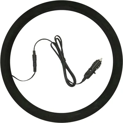 Imagen del producto de Funda para volante, protector para volante, cubierta para volante con calefacción automática, tamaño universal
