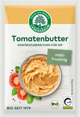 Produktbild von -TOMATEN-KRÄUTER-WÜRZMISCHUNG FÜR BUTTER 8 g – LEBENSBAUM