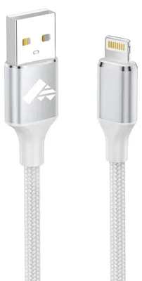 Productafbeelding van iPhone-oplader, 2 meter, Lightning-USB-kabel [MFI-gecertificeerd]. iPhone-kabel, snel
