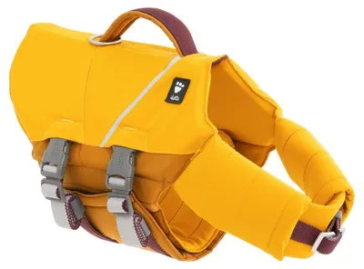 Produktbild von Hurtta ECO Life Savior Schwimmweste honey (gelb), Gewicht: 20 - 30 kg