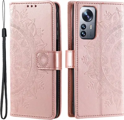 Produktbild von Hülle für Xiaomi 12 Pro Handyhülle Flip Case Cover Handy Tasche Etui Mandala
