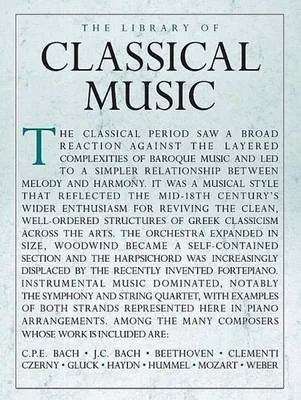 Image de La bibliothèque de la musique classique