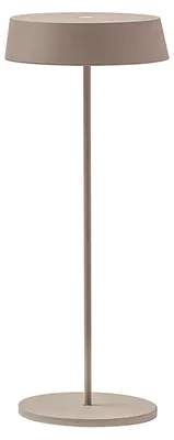 Immagine prodotto di Inemuri Lampada da Tavolo Portatile Cipria LED 2,2W 2700K IP54, Ricaricabile USB, Dimmer Touch Integrato - Rossini Illuminazione