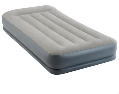 Produktbild von Famanu Luftbett mit integriertem Kopfkissen - 99x191x30cm