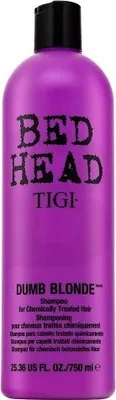 Immagine prodotto di Tigi Bed Head Dumb Blonde Shampoo illuminante per capelli biondi 750 ml
