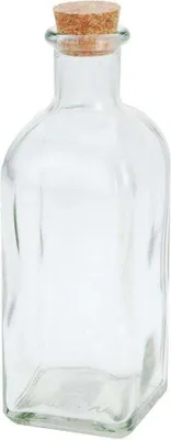 Produktbild von EXCELLENT HOUSEWARE Glasflasche mit Korken 500 ml RETRO