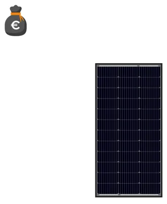 Zdjęcie produktu dla Panel słoneczny monokrystaliczny Alcapower 110W - wysoka wydajność 19,03% dla odnawialnych źródeł energii