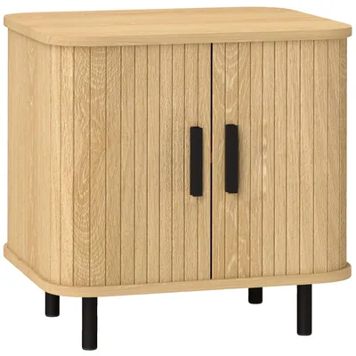 Obrázek produktu pro Noční stolek, minimalistický moderní styl, dostatek úložného prostoru, přírodní, M