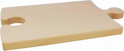 Produktbild von Hobbygroep Holzschneidebrett Puzzleform 26x15,5x1,5 cm Buche