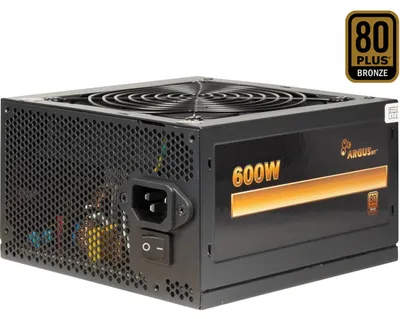 Image de Inter Tech 88882178 Inter-Tech Netzteil 600W Argus BPS-600 1X120mm Lüfter retail