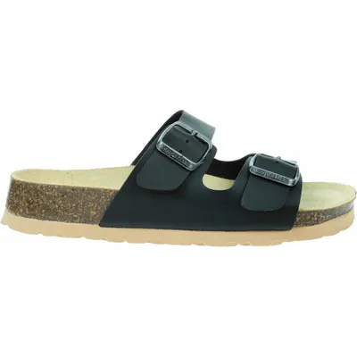 Produktbild von Superfit Fussbettpantoffel Kinder Pantolette schwarz, 0-800111-0000