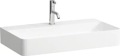 Immagine prodotto di LAUFEN VAL lavabo, encastré, 1 trou pour robinet, sans trop-plein, 750x420mm, H8102854001111, H8102854001111