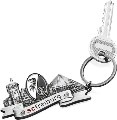 Produktbild von SC Freiburg Schlüsselkette Schlüsselanhänger „Stadion"