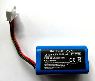 Produktbild von Ersatzakku für JBL Charge Essential 2 – GSP-1S3P-CH40 Li-Ion 7500mAh Lautsprecher Akku