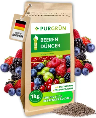 Produktbild von Purgrün -Beerendünger | Krümelgranulat für Beeren | 1kg