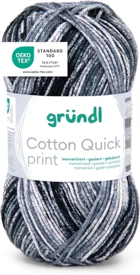 Produktbild von Gründl Baumwolle quick print,50g/125m,100% Baumwolle,Farbverlauf 259