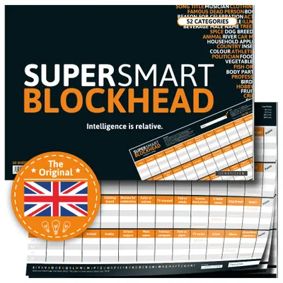 Image de DENKRIESEN - SUPER-SMART-BLOCKHEAD - "L'intelligence est relative" - A3