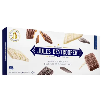Obrázok produktu pre Jules Destrooper belgické cukríky s čokoládou 100g