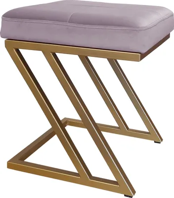 Obrázek produktu pro Pufa ZETA LOFT taburet podnožka podstawa złota MG55