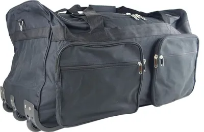 Produktbild von Monopol "Phönix" Rollenreisetasche 130148 mit Teleskopgriff ca. 115 Liter schwarz