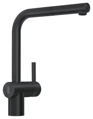 Produktbild von FRANKE Armatur ATLAS NEO SENSOR Industrial Black Hochdruck mit Zugauslauf / Einhebelmischer