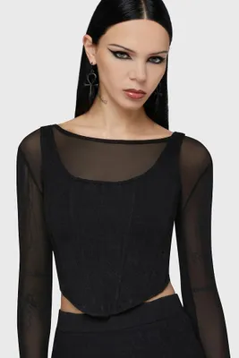 Produktbild von Motionless in White Korsett Top - Lisbeth S