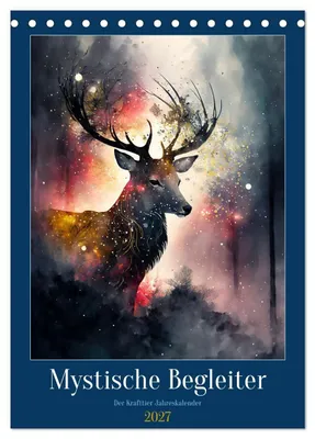 Produktbild von Mystische Begleiter (Tischkalender 2027 DIN A5 hoch), CALVENDO Monatskalender