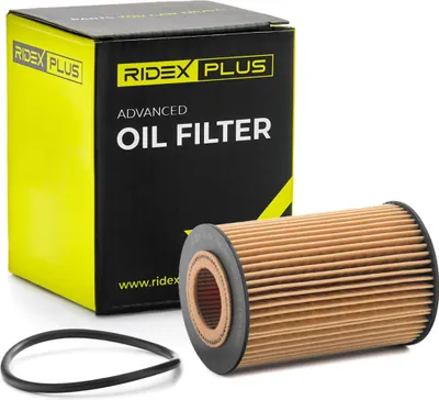 Produktbild von Ölfilter RIDEX PLUS 7O0116P Filtereinsatz für VW Golf VII Schrägheck (5G1, BQ1, BE1, BE2) Passat Variant (3G5, CB5) für AUDI A4 Avant (8K5, B8)