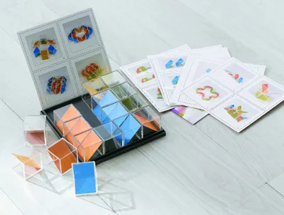 Produktbild von Eduplay Musterblöcke - Lernspielzeug - 16 Stück - Mehrfarbig