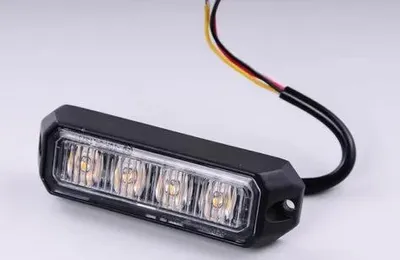 Obrázok produktu pre Svetlo výstražné LED oranžové PREDATOR 4*3W