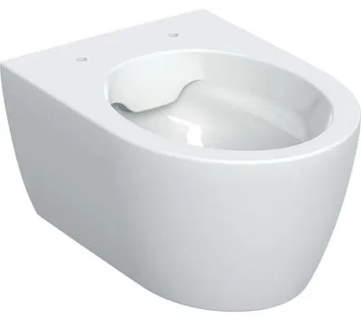 Produktbild von Geberit Wand-WC, Tiefspüler iCon 36x49cm, vrk A, ge F., rimfr., we/KeraTe