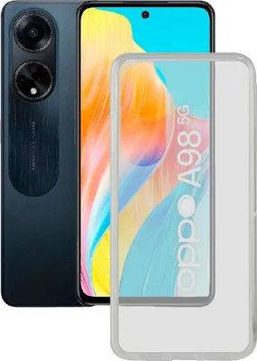 Obrázok produktu pre Ksix Oppo A98 Tpu puzdro na telefón Transparent Transparent One Size
