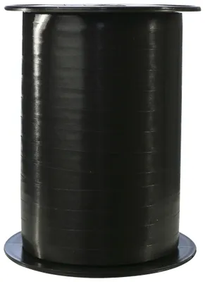 Image de Clairefontaine Ruban cadeau sur bobine (L)7 mm x (L)500 m noir brillant
