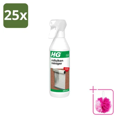 Produktbild von 25 x HG Rolladenreiniger - Gründliche Reinigung - 500 ml - Sparpackung - 25 Stücke