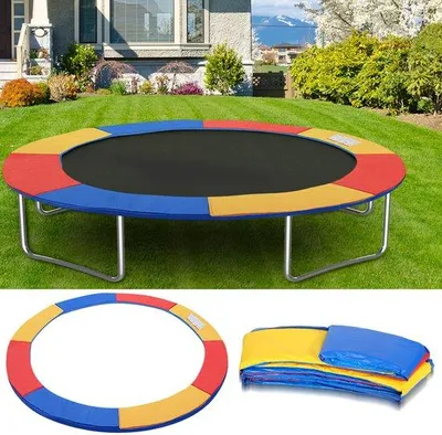 Image de Filet de sécurité pour trampoline, multicolore, 305 cm – protection durable pour une utilisation en extérieur