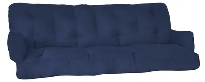 Produktbild von Beautissu Sitzkissen für Hollywoodschaukel Flair HS, 180x50x8cm, Dunkelblau