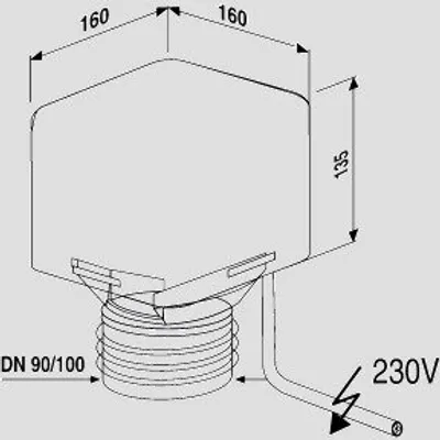 Produktbild von SANIT 11.026.00..0099 Rohrbelüfter ventilair