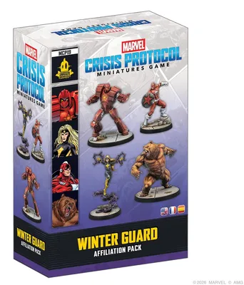 Obrázok produktu pre Marvel Crisis Protocol, rozšírenie Winter Guard – hra s miniatúrami – jazyky: angličtina/španielčina/francúzština