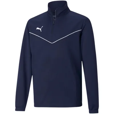 Obrázek produktu pro PUMA teamRISE 1/4-Zip Top Kinder 06 - peacoat/puma white 164