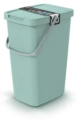 Produktbild von Abfallsortierbehälter 20l Keden Systema Q Farbe hellgrün