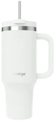 Immagine prodotto di ContiGo! Streeterville THERMALOCK, Uso quotidiano, 1200 ml, Tappo con cannuccia, Acciaio inossidabile, Bianco, Salt
