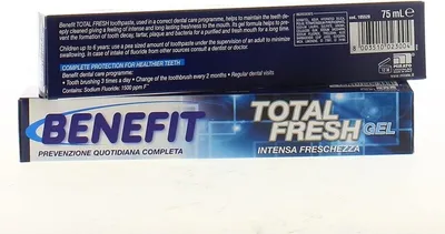 Produktbild von MALIZIA Benefit Zahnpasta Total Fresh Gel 75ml
