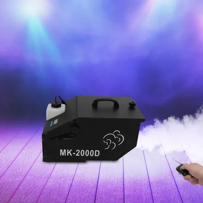 Image de 1200W écran LCD machine à fumée avec télécommande 80-100㎡ pour DJ Party Disco