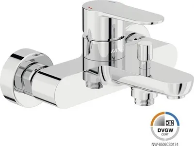 Produktbild von AVITAL Badewannenarmatur KARA DVGW  chrom