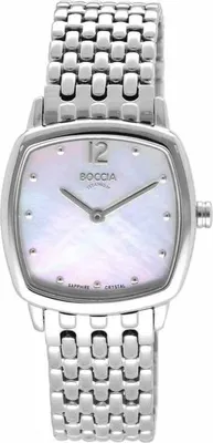 Produktbild von Boccia 3353-01 Damenuhr Titanium Saphirglas 25mm 5ATM