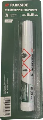 Produktbild von PARKSIDE® Lápiz corrector de madera (Blanco)